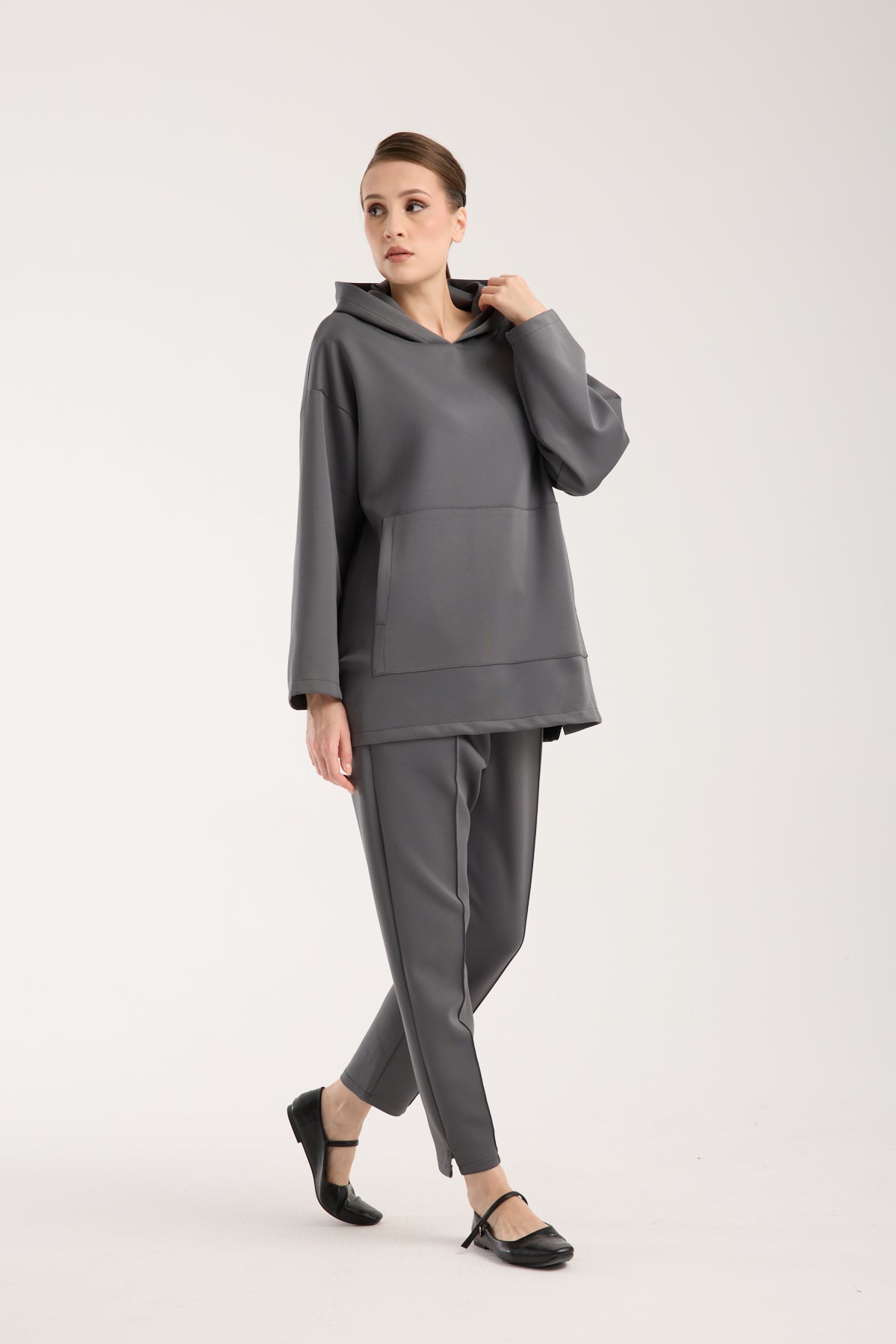 Scuba Hooded Set Grey