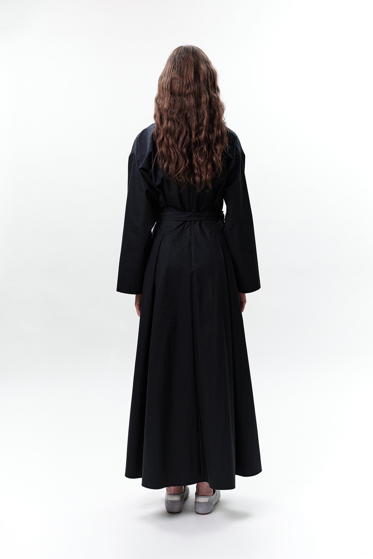 Pocket Belt Detail Dress Midnight Blue