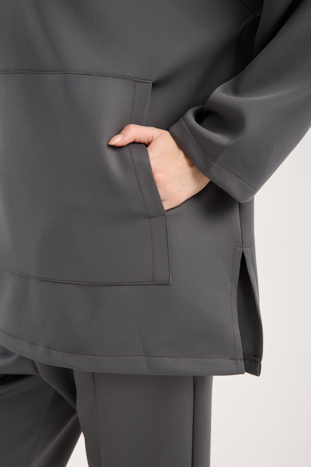 Scuba Hooded Set Grey