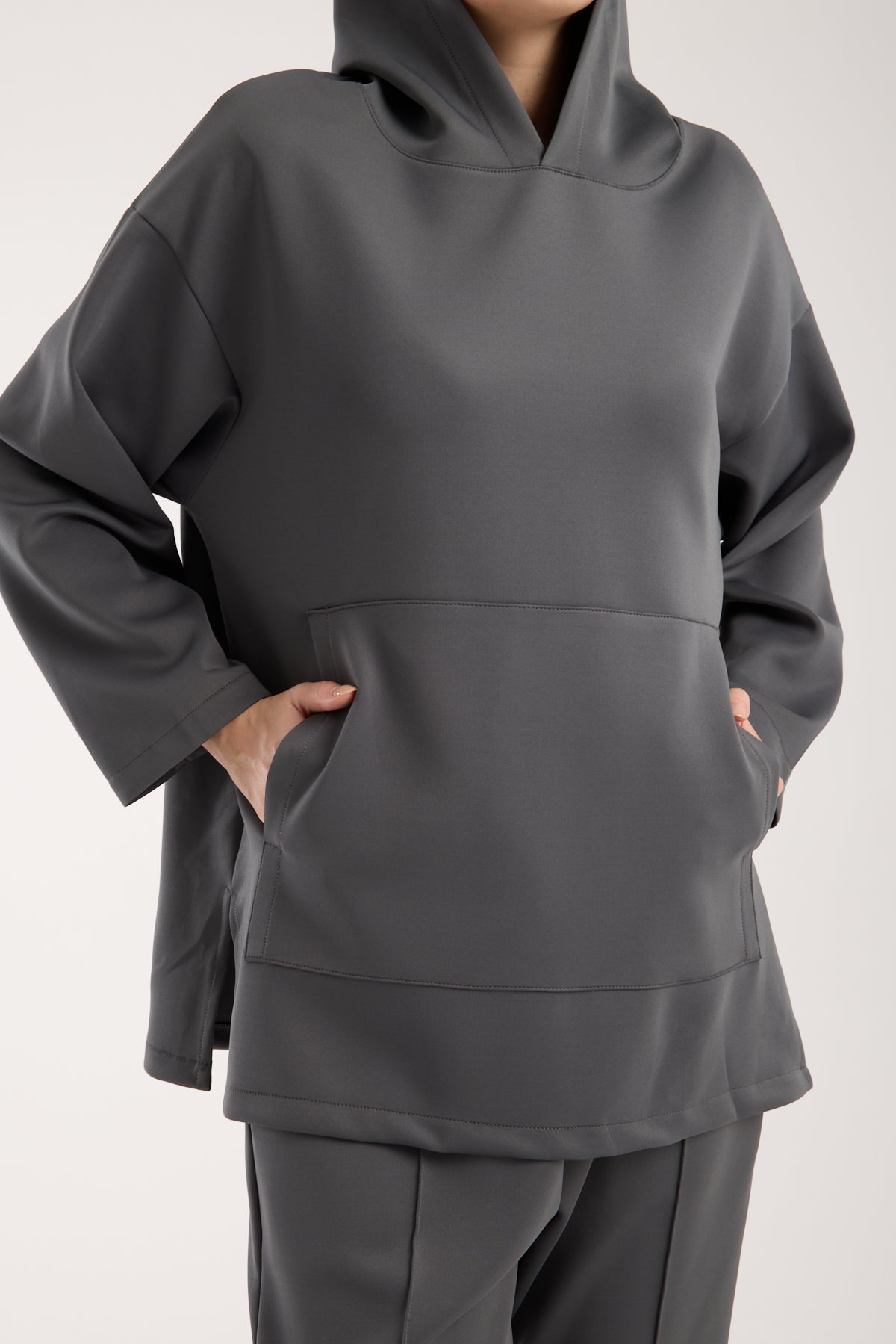 Scuba Hooded Set Grey