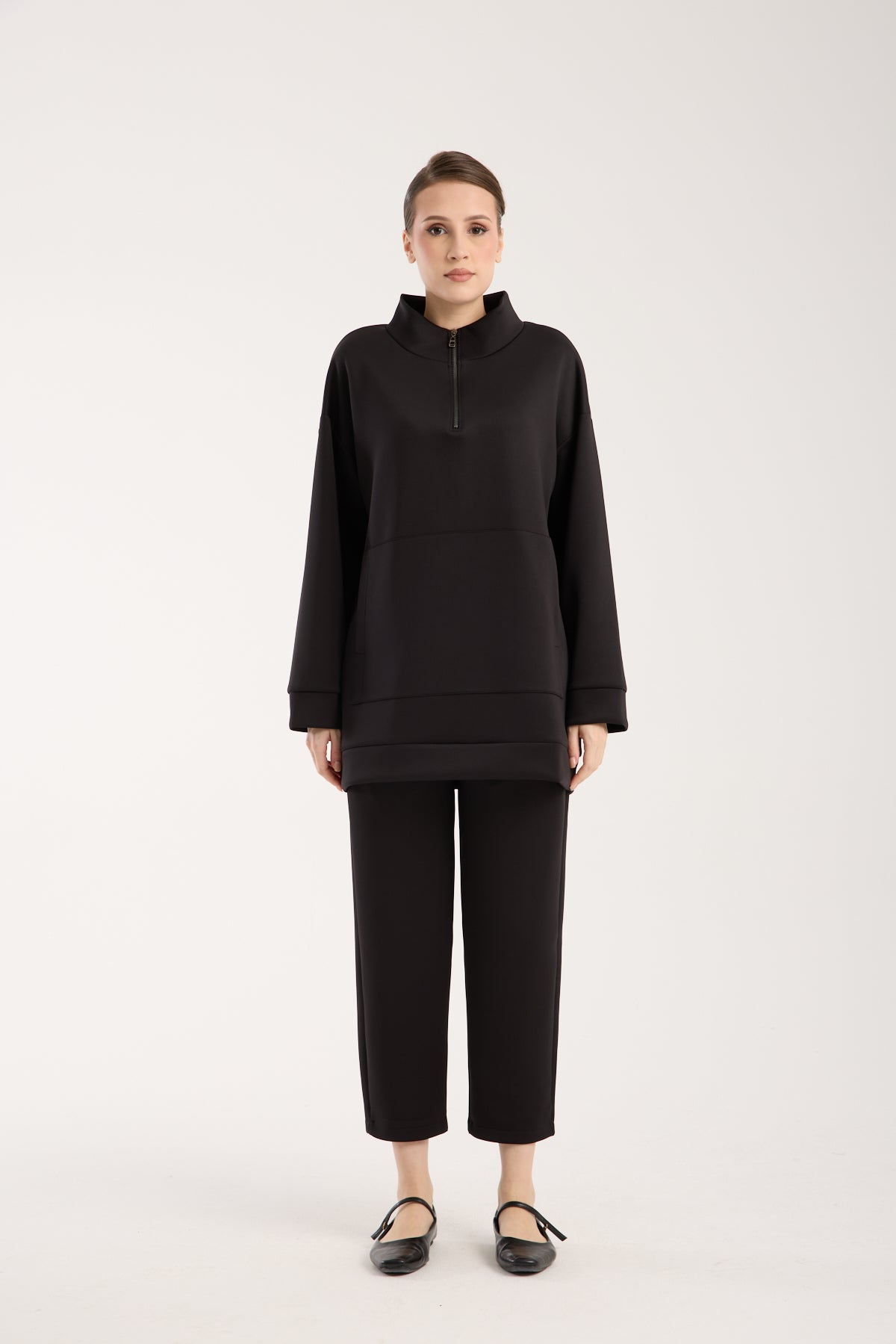 Verona Zippered Set Black