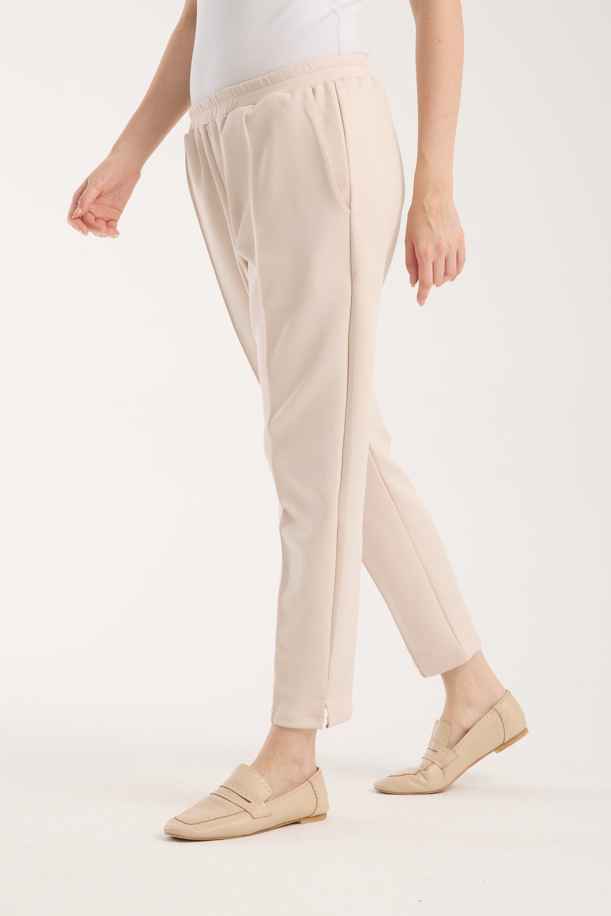 Scuba Hooded Set Soft Beige