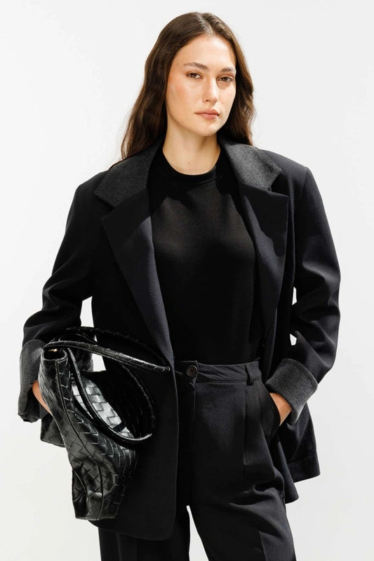 Premium Double Box Fit Blazer Jacket