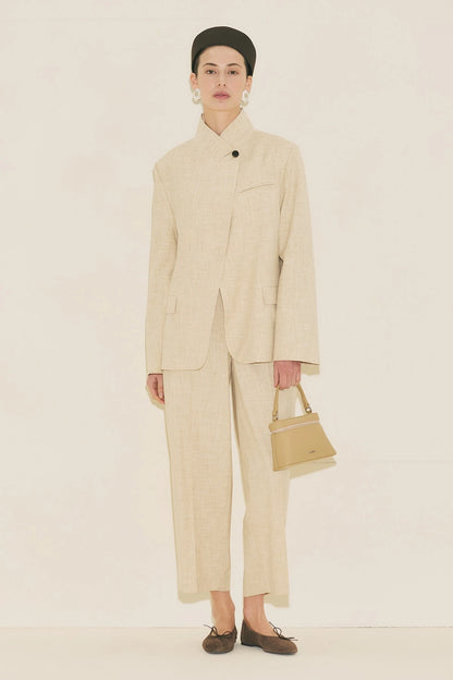 Milanda Blazer Jacket Cream