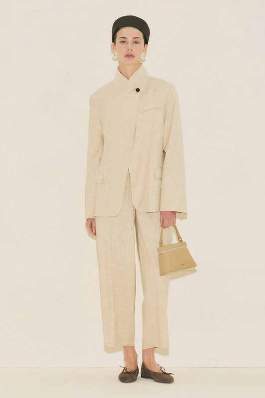 Milanda Blazer Jacket Cream
