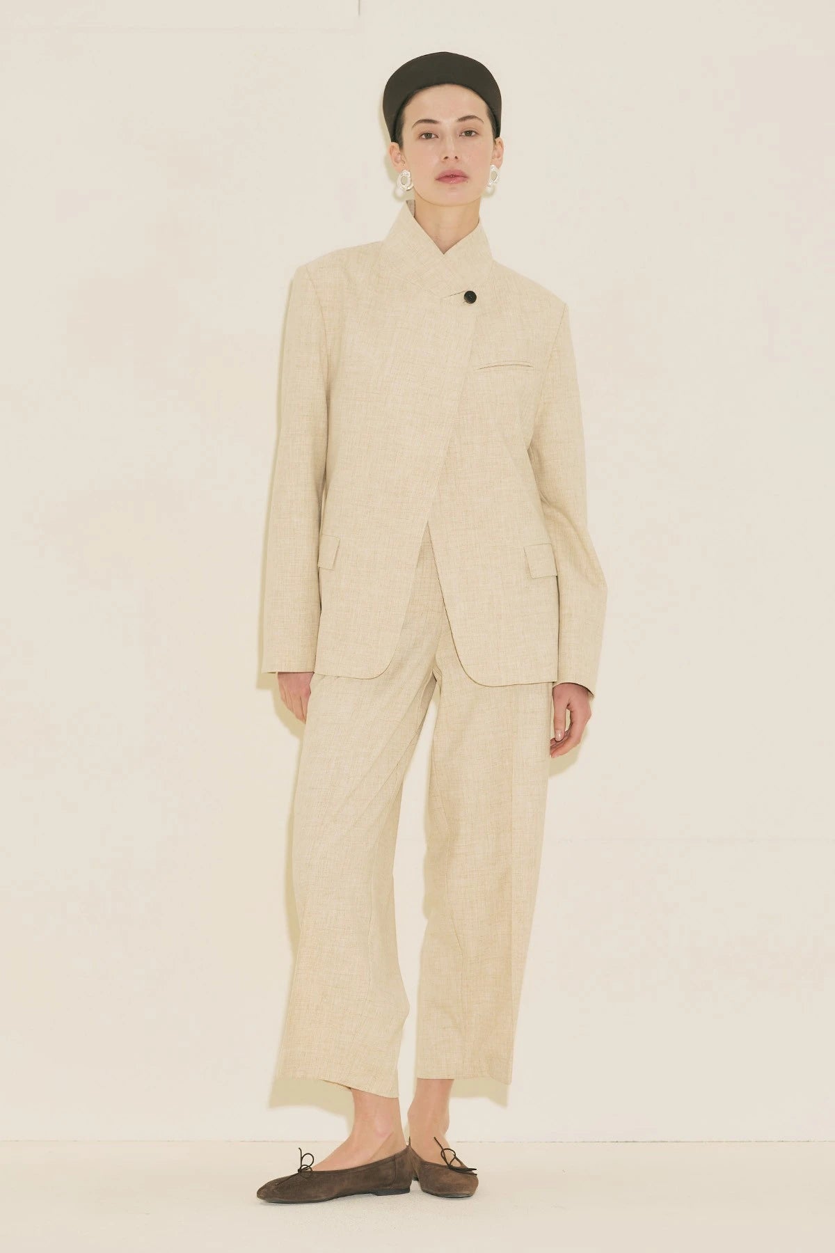 Milanda Blazer Jacket Cream