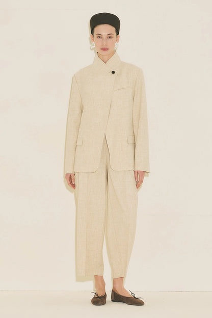 Milanda Blazer Jacket Cream
