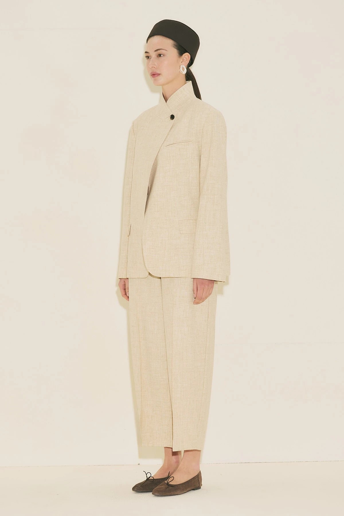 Milanda Blazer Jacket Cream