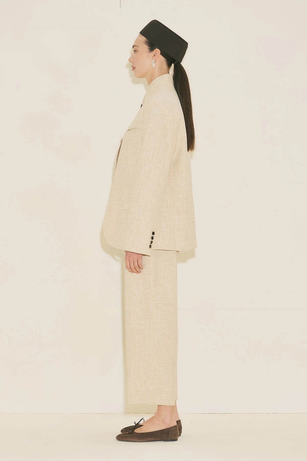Milanda Blazer Jacket Cream