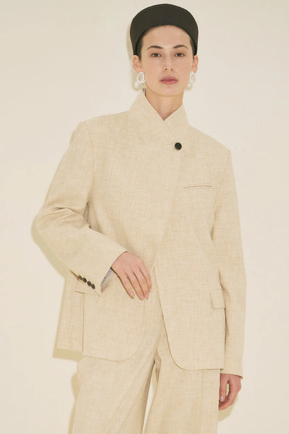 Milanda Blazer Jacket Cream