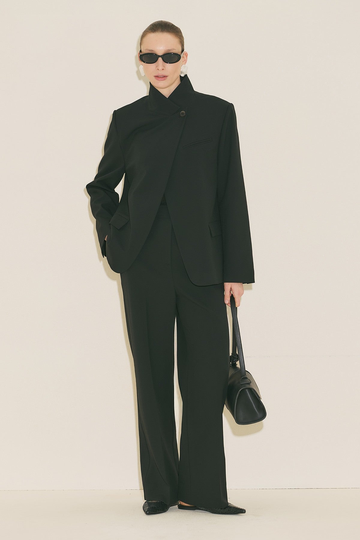 Milanda Blazer Jacket Black