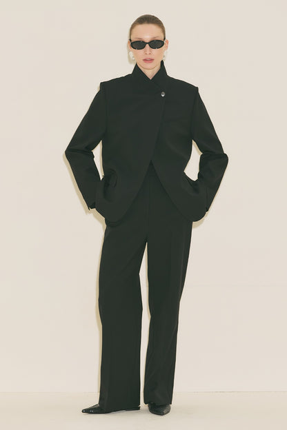Milanda Blazer Jacket Black