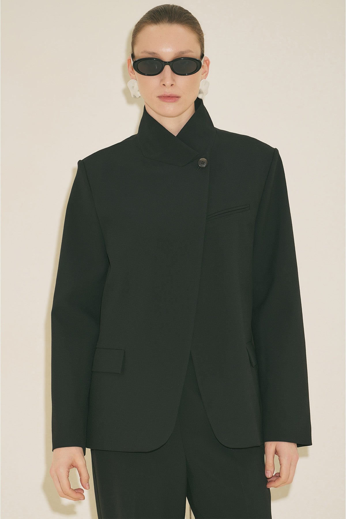 Milanda Blazer Jacket Black