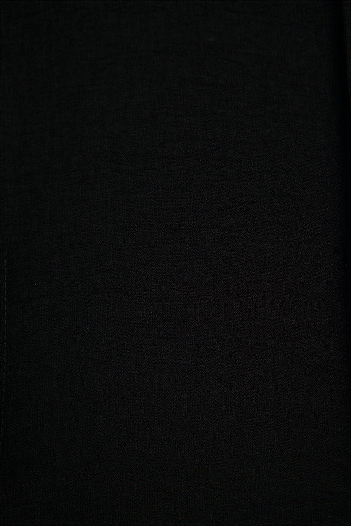 V NECK TUNIC TROUSERS SET Black