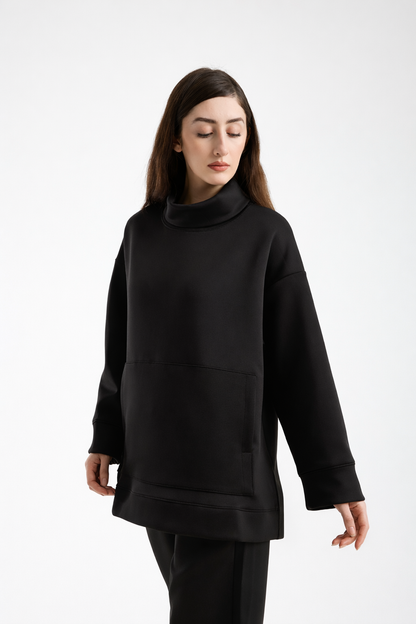 Scuba Sculpted Neck Set Black