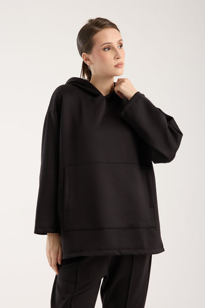 Scuba Hooded Set Black