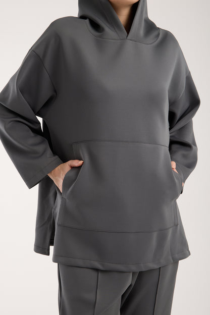 Scuba Hooded Set Grey