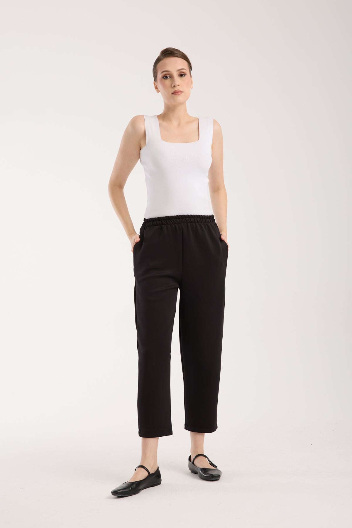 Verona Zippered Set Black