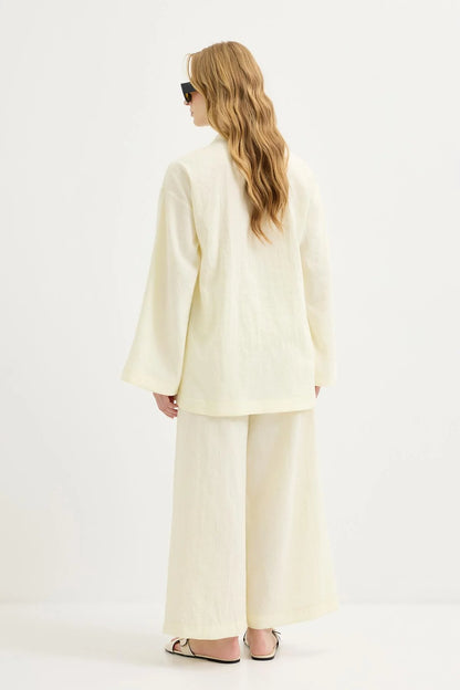 Britli Oversized Tunic Coord Lemon