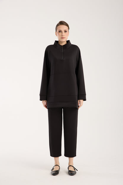 Verona Zippered Set Black
