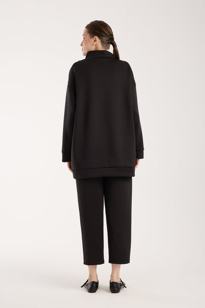 Verona Zippered Set Black