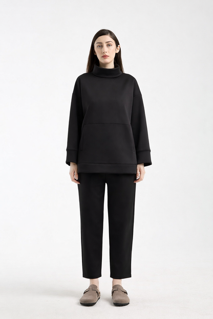 Scuba Sculpted Neck Set Black