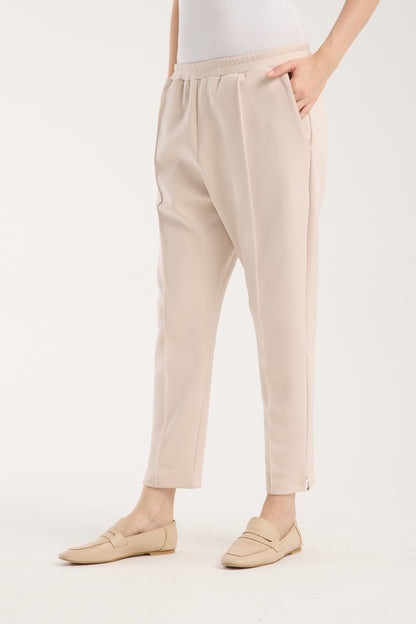 Scuba Hooded Set Soft Beige