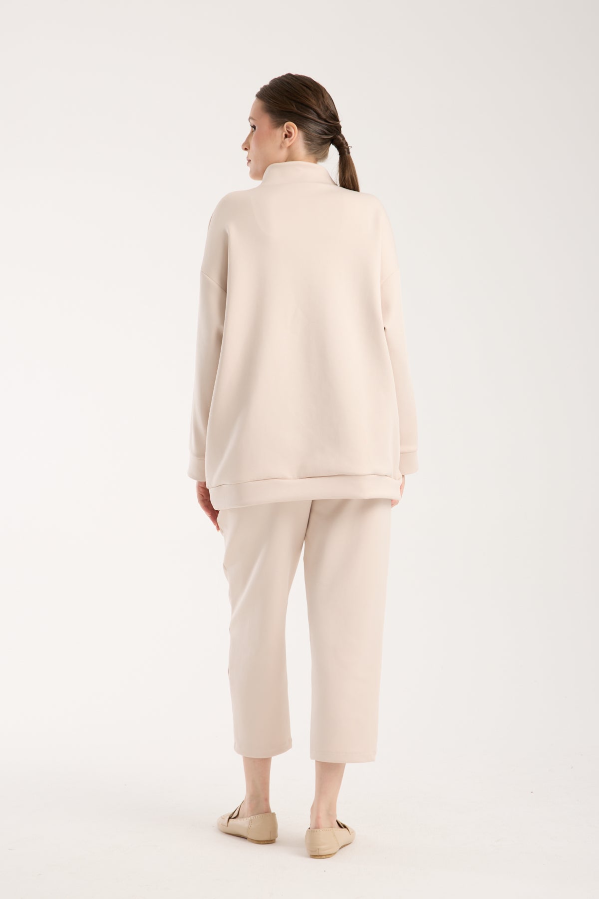 Verona Zippered Set Soft Beige