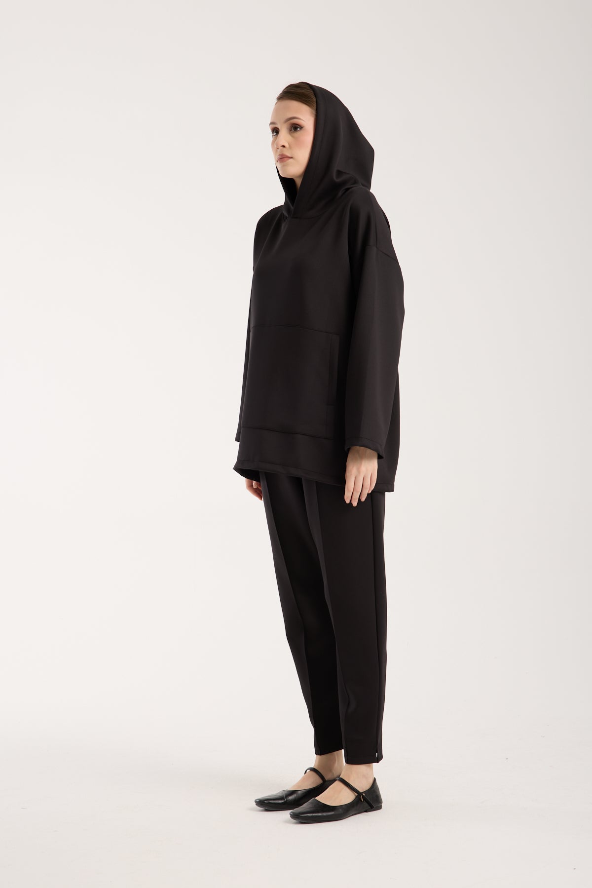 Scuba Hooded Set Black