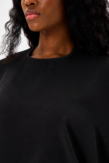 Tie Waist Dress Black