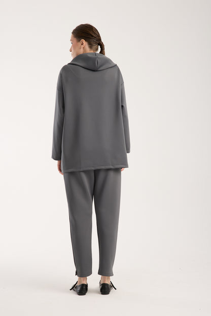 Scuba Hooded Set Grey